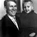 Григорий Федотов с сыном Владимиром
