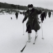 Фиделькастро катается на лыжах в Советском союзе