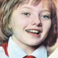 Советская школьница Катя Лычева