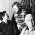 Станислав Ростоцкий с семьей
