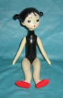 Кукла гимнастка целулоид СССР
