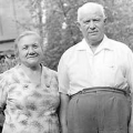 Пенсионер Хрущев с женой