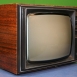 Популярная в СССР модель черно-белого телевизора Рассвет. 1975 год