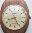 Часы ракета деревянная сделано в СССР