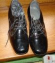 Женские черные лаковые ботиночки р 39 СССР