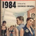 Обложка романа Джорджа Оруэлла  «1984»