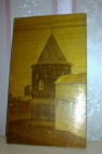 Картина из дерева, винтаж, СССР, 1975 г