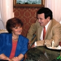 Муслим Магомаев с женой Тамарой Синявской