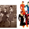 Образ женской советской моды второй половины 40-х годов