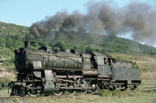 Фото: Паровоз подобный локомотиву грузопассажирского поезда