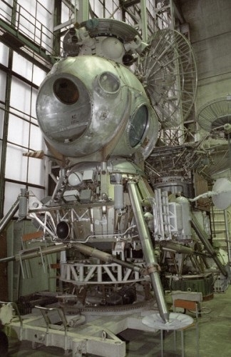 Фото: Лунный модуль для советской программы Полеты на Луну, 1967 год