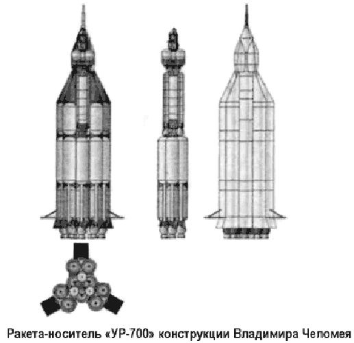 Фото: Лунная программа «УР-700-ЛК-700» Владимира Челомея, 1966 год