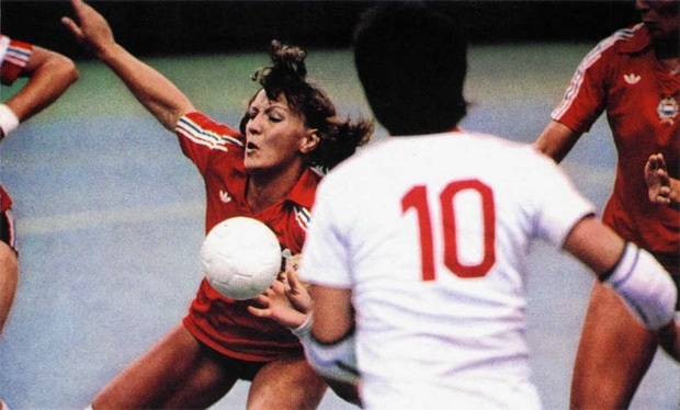 Фото: Советская сборная по гандболу на Олимпиаде-80