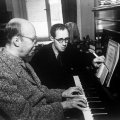 С. Прокофьев и М. Ростропович, 1950 год