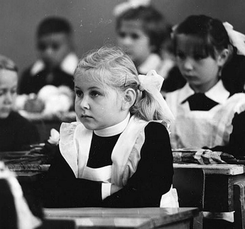 Фото: Прилежные ученики советской школы