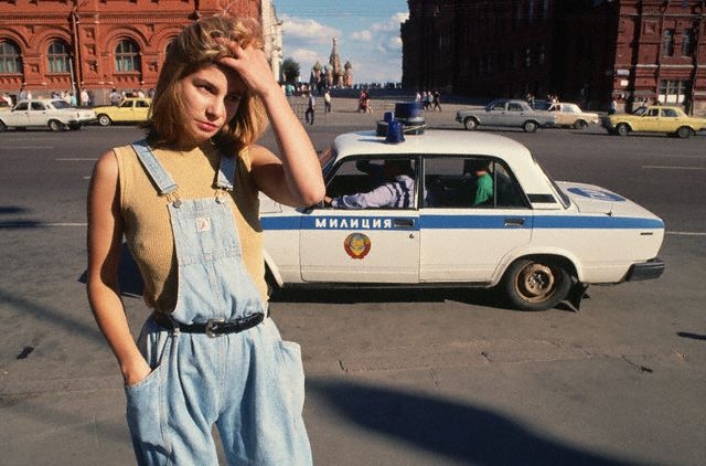 Фото: Проститутка на Красной площади.