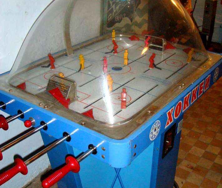 Фото: Игра в хоккей СССР. Игровые автоматы.