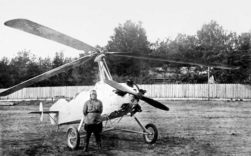 Фото: Испытания первых советских вертолетов 
