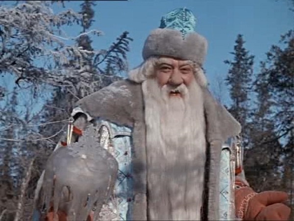 Фото: Знаменитый Дед Мороз актер  А.Хвыля из фильма - сказки А. Роу "Морозко"