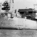 Опытный корабль с лазерной установкой МСУ Диксон на Черном море. 1983 год