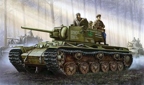 Фото: Танк названный именем полководца Клима Ворошилова КВ-1