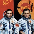 Космонавты из СССР и ГДР В. Быковский - 3. Йен.Союз-31 