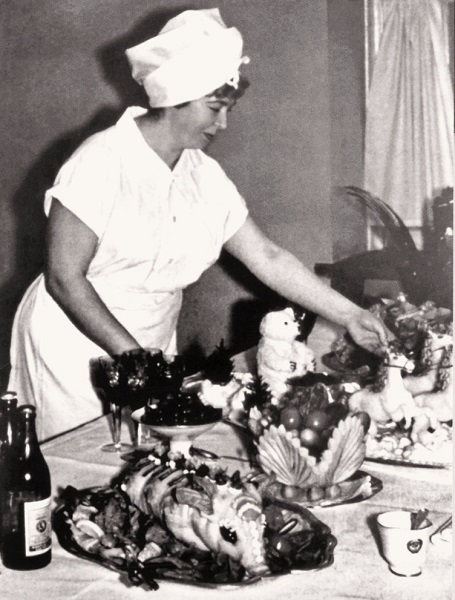 Фото: Блюда кремлевской кухни, 1964 год