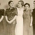 Модели одежды от модельера Надежды Ламакиной, 1936 год