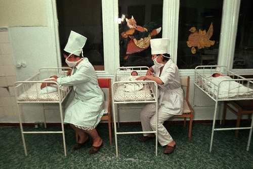 Фото: Роддом СССР. 1978 год