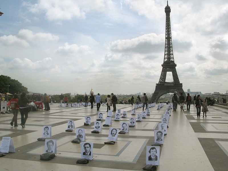 Фото: День памяти по Чернобылю в Париже