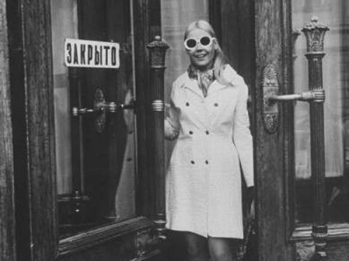 Фото: Манекенщица Мила Романовская, которую  называли Русская березка,  1968 год