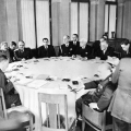 Ялта, февраль 1945 года. Рабочее заседание Антигитлеровской коалиции.