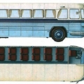 Автобус ЗИС-127 сконструирован с учетом дальних междугородних перевозок пассажиров