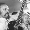 В.Мулявин руководитель ВИА Песняры с А. Пахмутовой, 1978 год
