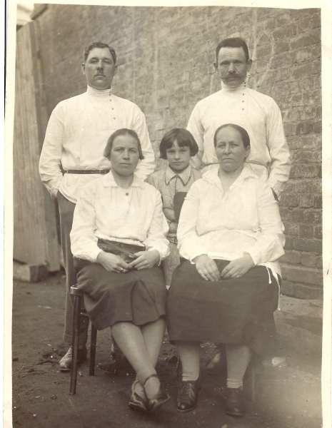 Семейное фото Плехановых. Москва 1932 год.