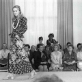 Демонстрация в советском доме моделей одежды. 1974 год