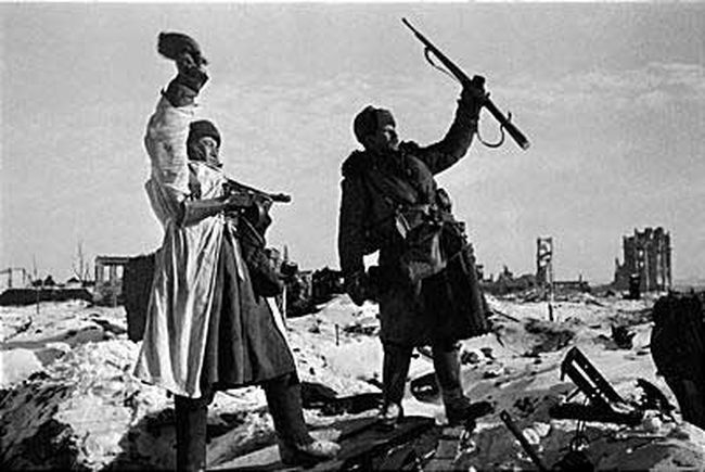 Фото: Ленинград освобожден!
