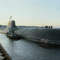 Крупнейший подводный крейсер в мире - подлодка Акула, 1986 год