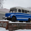 Первый автобус ПАЗ - музейный экспонат