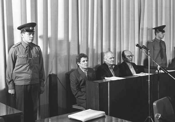 Фото: Судебное заседание по рыбному делу в СССР, 1978 год