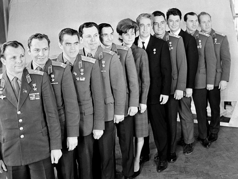 Фото: Отряд космонавтов СССР