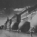 Дирижабли на улицах Ленинграда