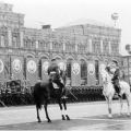 Маршалы СССР Рокоссовский и Жуков на Параде Победы в Москве 1945 года