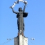 Калуга.Памятник первому спутнику Земли