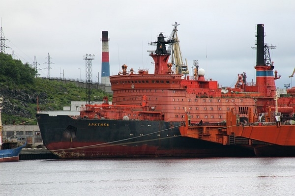 Фото: Атомный ледокол Арктика в Мурманском морском пароходстве