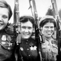 Женщины-снайперы Великой Отечественной Войны