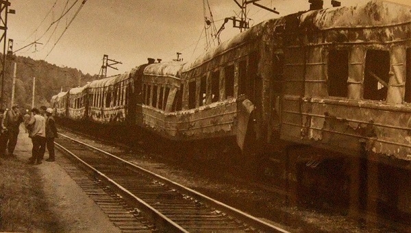 Фото: Железнодорожная катастрофа под Уфой