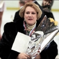 Тренер Елена Чайковская  воспитала 11 золотых призеров,  2009 год