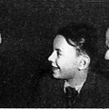 Анна Ахматова, маленький Алеша Баталов и его мама - Нина Ольшевская
