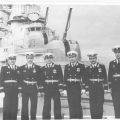 Первые офицеры крейсера «Киров»